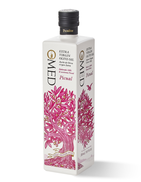 OMED Picual Limitierte Auflage Glasflasche 500 ml. - Oliva Oliva