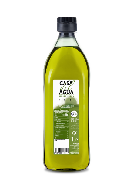 Oro Bailén Casa del Agua Picual PET Flasche 1 l. - Oliva Oliva