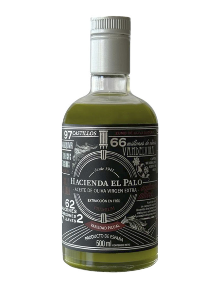 Hacienda el Palo Premium Unfiltered Picual 500 ml. - Oliva Oliva