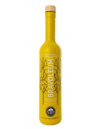 Bravoleum Nevadillo Blanco - Botella de vidrio 500 ml.