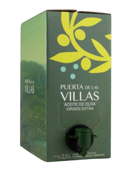 Puerta de las Villas Picual Récolte Précoce Bag in box 2,5L - Oliva Oliva
