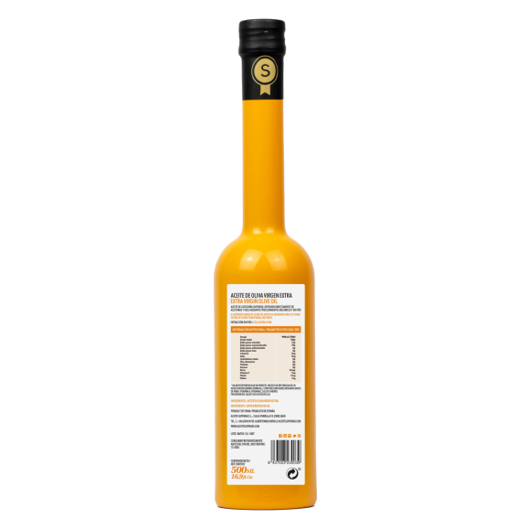 Supremo Hojiblanca Glasflasche 500 ml. - Oliva Oliva