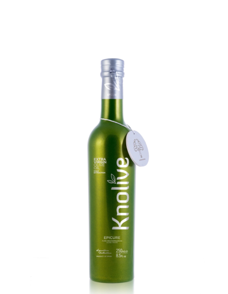 Knolive Epicure Bouteille en verre 250 ml. - Oliva Oliva