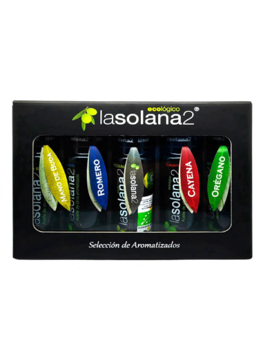 Lasolana2 Huiles aromatisées - Étui...