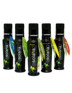 Lasolana2 Huiles aromatisées Étui 5x100 ml. - Oliva Oliva 2