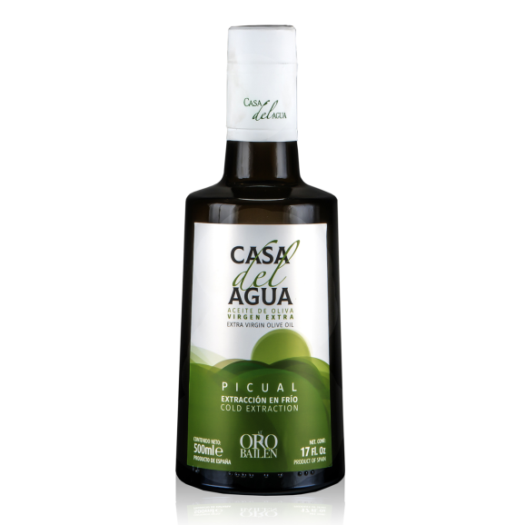 Oro Bailén Casa del Agua Picual Glass bottle 500 ml. - Oliva Oliva