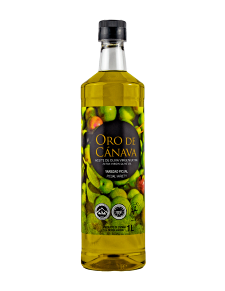 Oro de Cánava Picual Bouteille PET 1 l. - Oliva Oliva