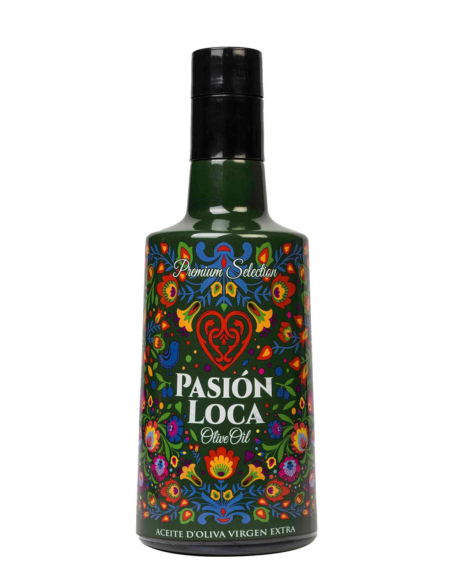 Pasión Loca Picual Glass bottle 500 ml. - Oliva Oliva