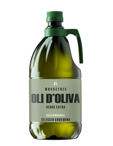 Mussefres Arbequina Garrafa PET 2L - Oliva Oliva