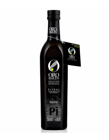 olive oil oro bailén reserva familiar picual  glass bottle 500 ml