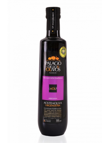 Palacio de los Olivos Arbosana - Botella de vidrio 500 ml.