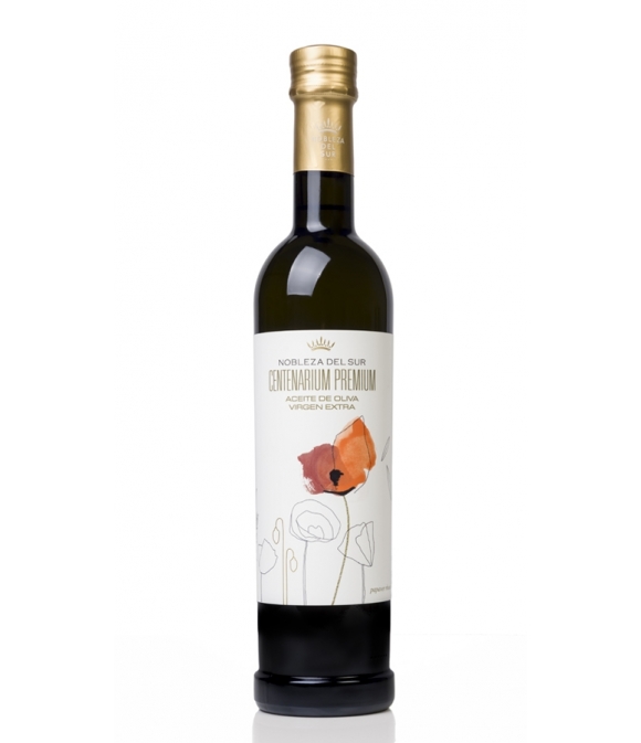 huile d'olive  nobleza del sur centenarium premium bouteille en verre 500 ml