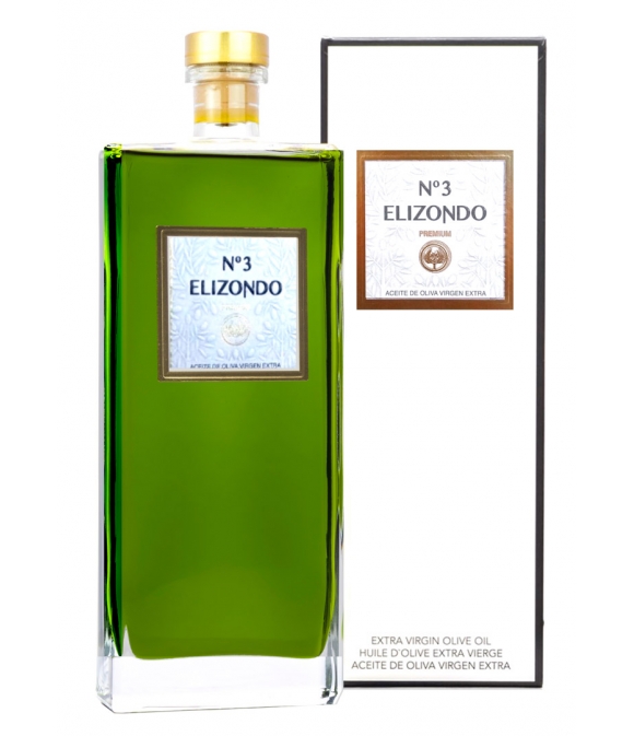 Elizondo Picual Premium Nº3 botella 500 ML con estuche