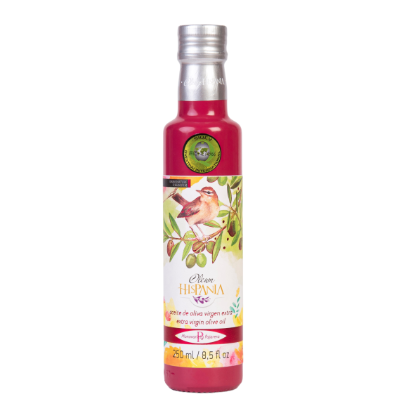 Oleum Hispania Nature Premium Pajarera Bouteille en verre 250 ml.