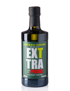 Exttra Picual Botella de vidrio 500 ml. - Oliva Oliva
