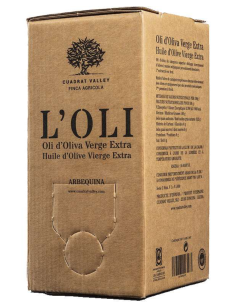 Cuadrat Valley L'Oli Arbequina Bag in Box 5L - Oliva Oliva