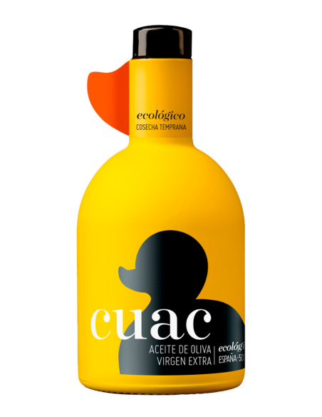 CUAC Ecológico Botella de vidrio 500 ml. - Oliva Oliva