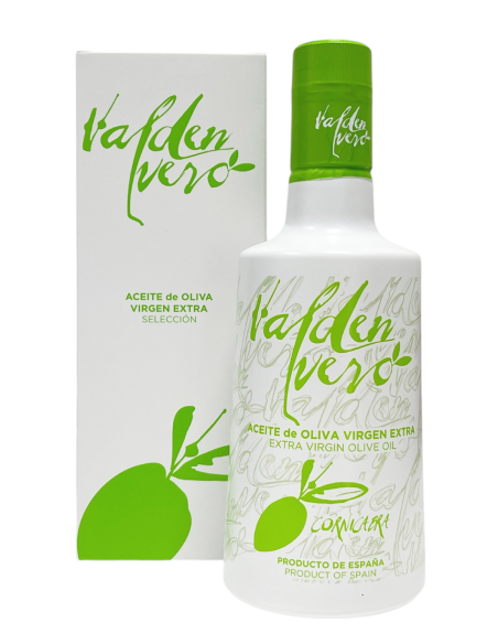 Valdenvero Cornicabra Botella de vidrio 500 ml. - Oliva Oliva