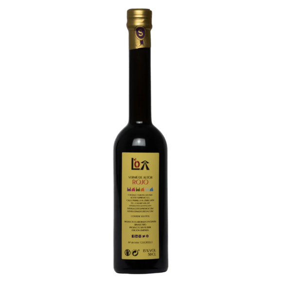 Supremo AOVERMÚ Rojo Botella de vidrio 500 ml. - Oliva Oliva