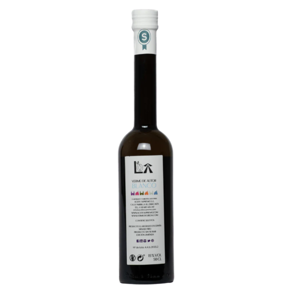 Supremo AOVERMÚ White Glass bottle 500 ml. - Oliva Oliva