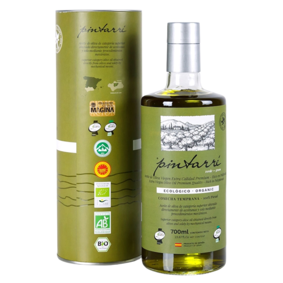 Pintarré Verde BIO Cosecha Temprana Estuche 700 ml. - Oliva Oliva