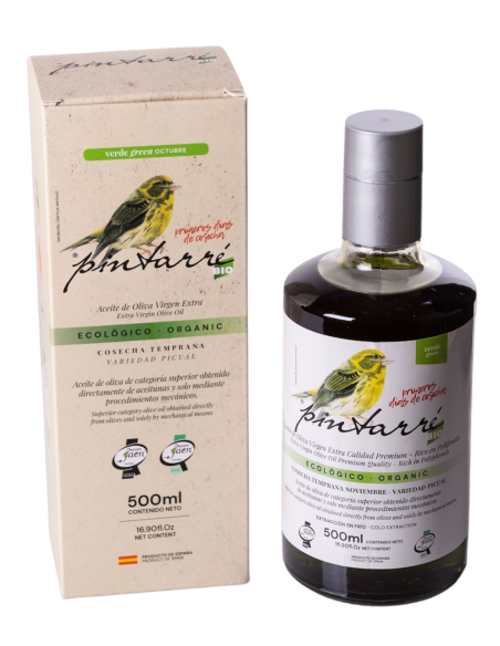 Pintarré Verde BIO Cosecha Temprana Estuche 500 ml. - Oliva Oliva