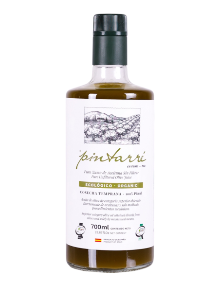 Pintarré Ungefiltertes BIO Frühe Ernte 700 ml. - Oliva Oliva