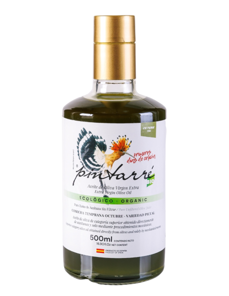Pintarré Non filtrée BIO Récolte précoce 500 ml. - Oliva Oliva