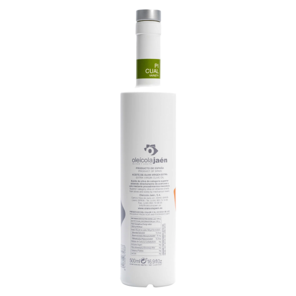 Oleícola Jaén Picual Botella de vidrio 500 ml. - Oliva Oliva