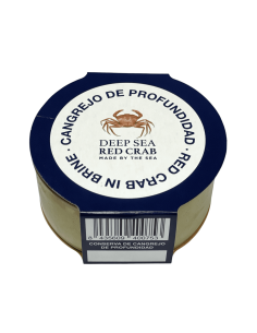 Arctic Crab Crabe Rouge d'eau profonde Canette 110 gr. - Oliva Oliva