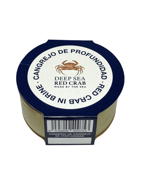 Arctic Crab Crabe Rouge d'eau profonde Canette 110 gr. - Oliva Oliva