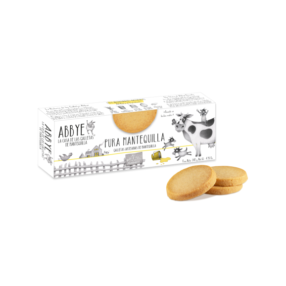 Abbye Biscuits Galletas de Mantequilla Pura 140 gr. - Oliva Oliva
