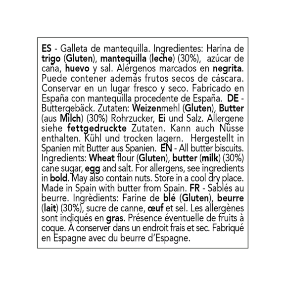 Abbye Biscuits All Butter Biscuits 140 gr. - Oliva Oliva