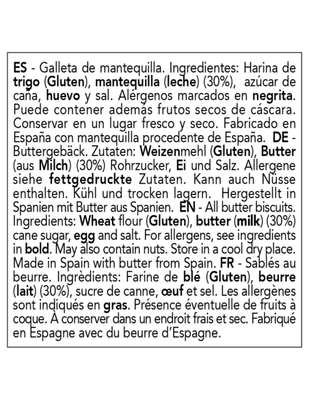 Abbye Biscuits Reines Buttergebäck 140 gr. - Oliva Oliva