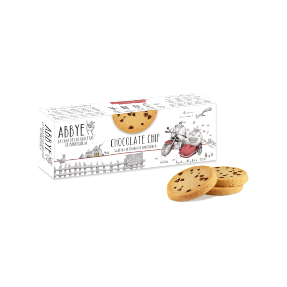 Abbye Biscuits All Butter Biscuits with Chocolate 140 gr. - Oliva Oliva