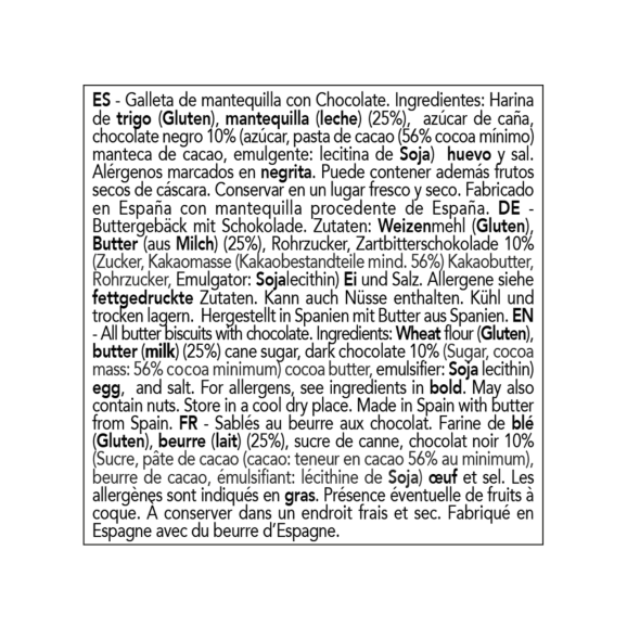 Abbye Biscuits All Butter Biscuits with Chocolate 140 gr. - Oliva Oliva