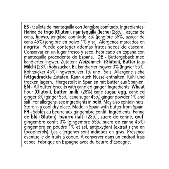 Abbye Biscuits All Butter Biscuits with Candied Ginger - Oliva Oliva