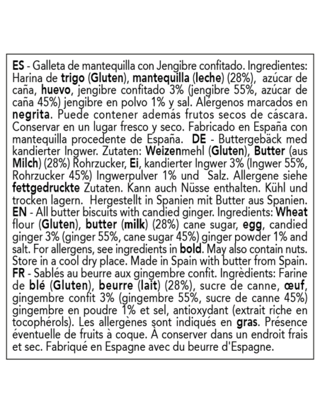 Abbye Biscuits All Butter Biscuits with Candied Ginger - Oliva Oliva