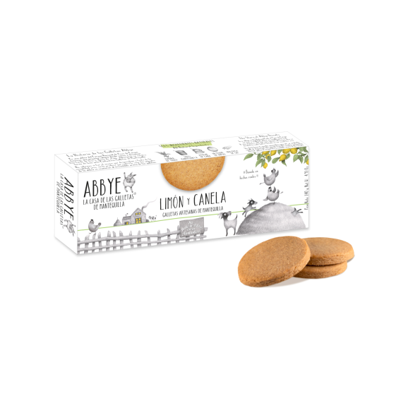 Abbye Biscuits Butter Biscuits with Lemon and Cinnamon - Oliva Oliva