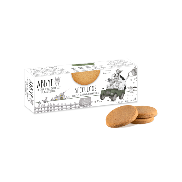 Abbye Biscuits Buttergeback mit Spekudius 140 gr. - Oliva Oliva