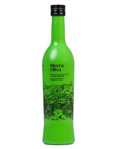 Sierra Oliva Hojiblanca Botella de vidrio 500 ml. - Oliva Oliva