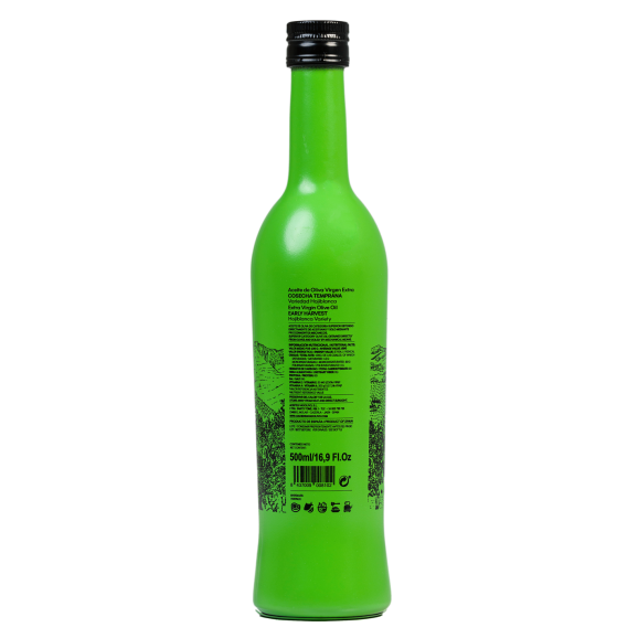 Sierra Oliva Hojiblanca Glass bottle 500 ml. - Oliva Oliva