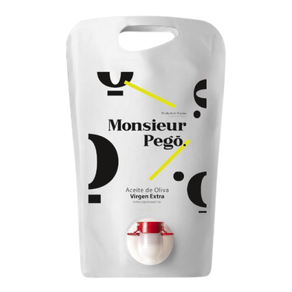 Monsieur Pegó Hojiblanca Envase recarga 3L - Oliva Oliva