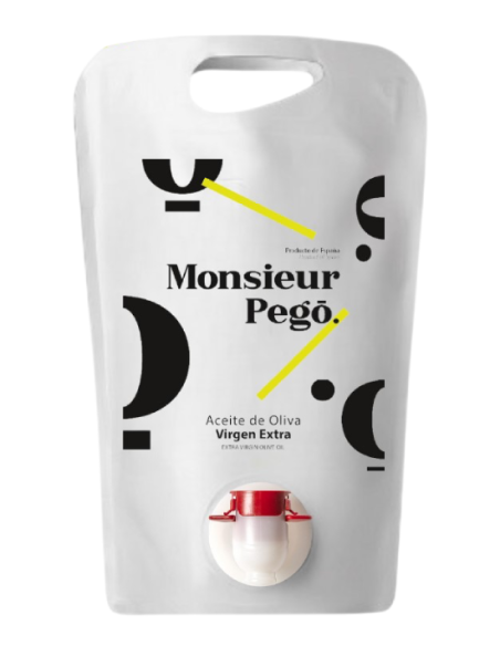 Monsieur Pegó Hojiblanca Envase recarga 3L - Oliva Oliva