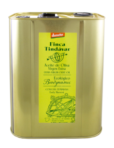 Finca Tindávar Picual Ecológico y Biodinámico 3L - Oliva Oliva