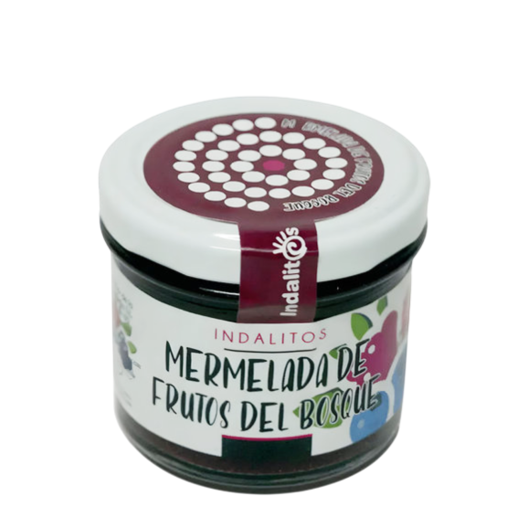Indalitos Mermelada de Frutos del Bosque 120 gr. - Oliva Oliva