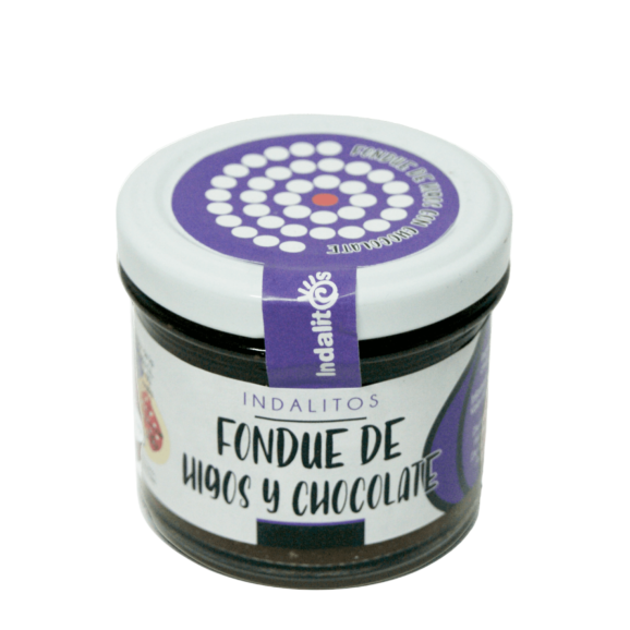 Indalitos Feigen und Kakao Fondue Glas 120 gr. - Oliva Oliva