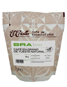 El Criollo Café de Brasil en Grano Paquete 250 gr. - Oliva Oliva