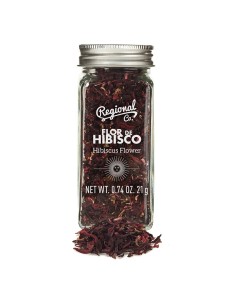 Regional Co. Hibiscus Flower Glass jar 21 gr. - Oliva Oliva