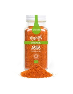 Regional Co. Chili épicé BIO en poudre Pot 70 gr. - Oliva Oliva
